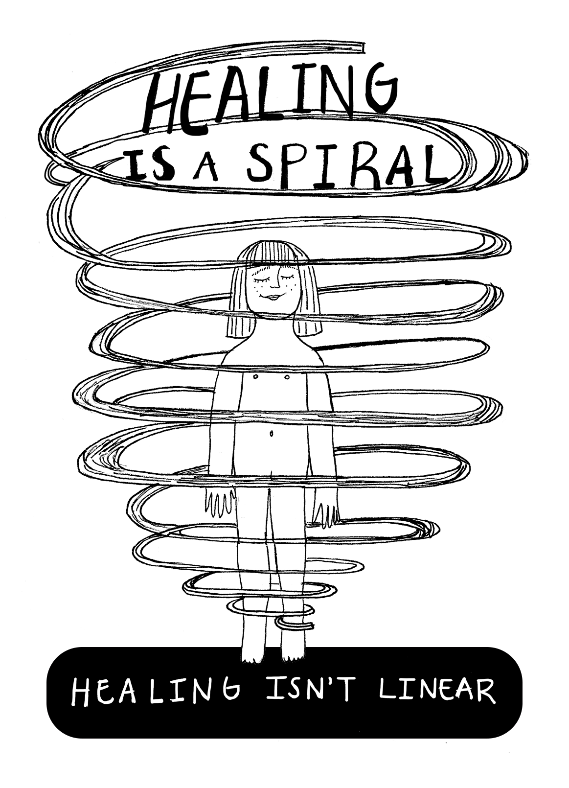 Healing is a Spiral